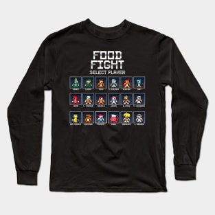 Food Fight Long Sleeve T-Shirt